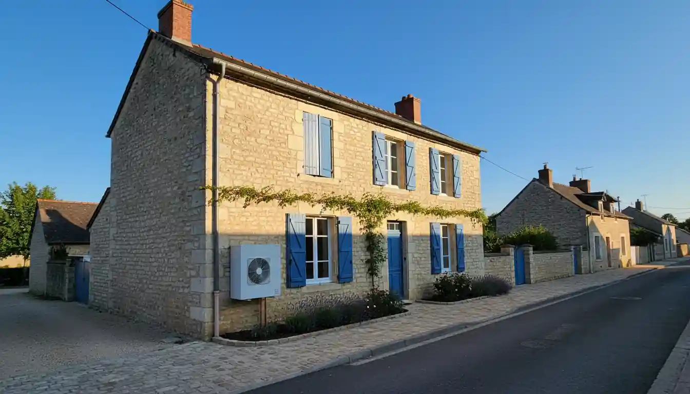 Installation pompe à chaleur à Arthon