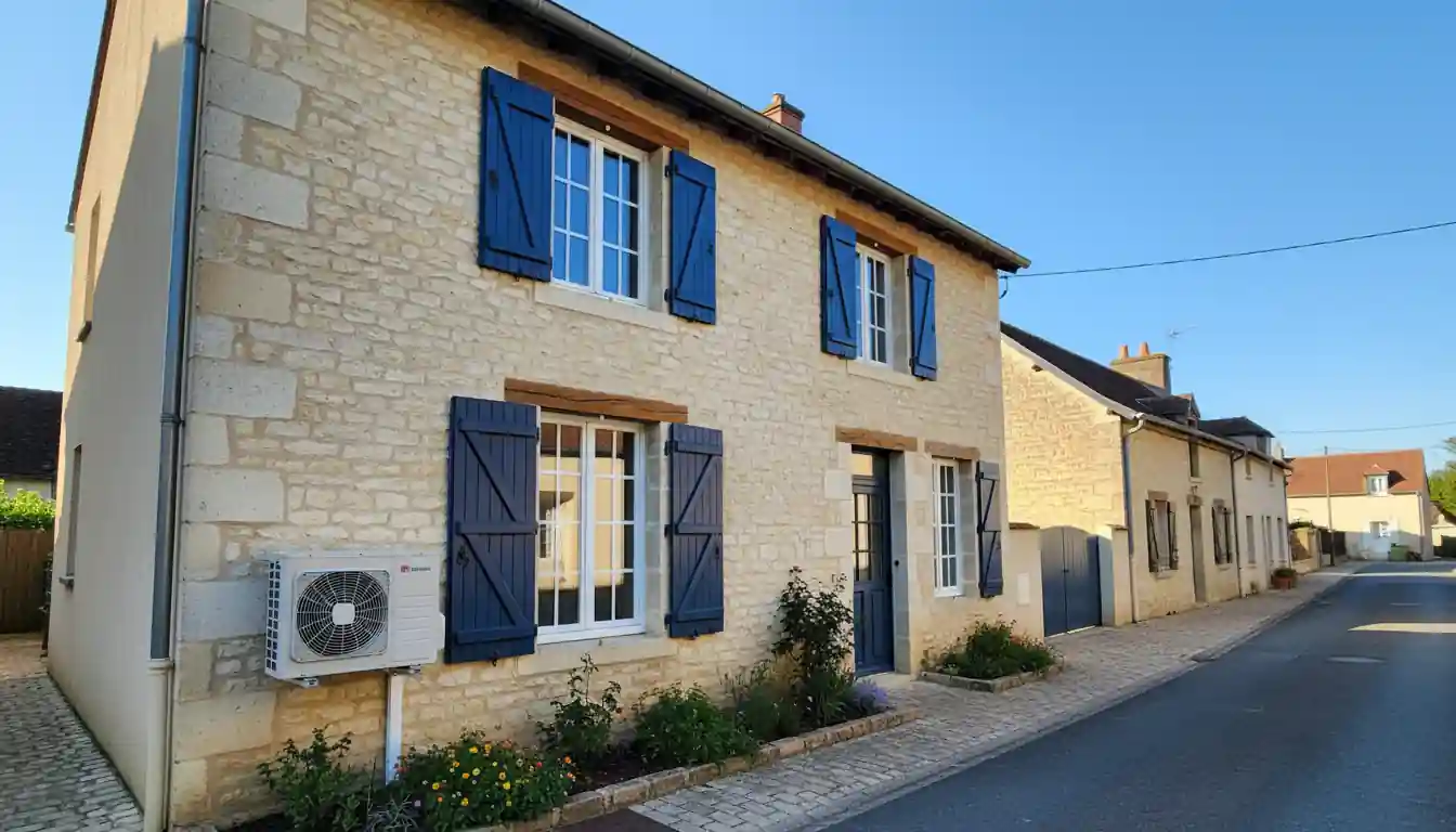 Installation pompe à chaleur à Écueillé