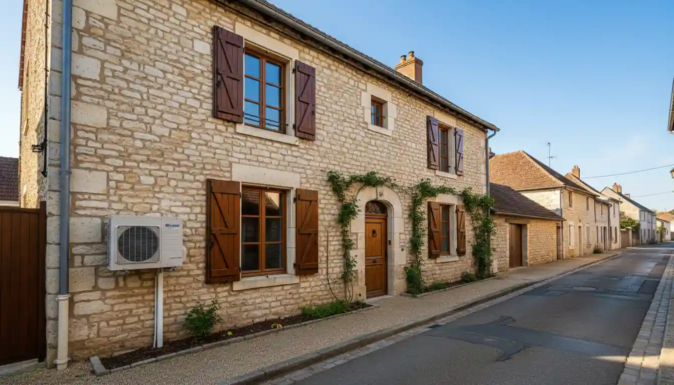 Installation pompe à chaleur à Montgivray