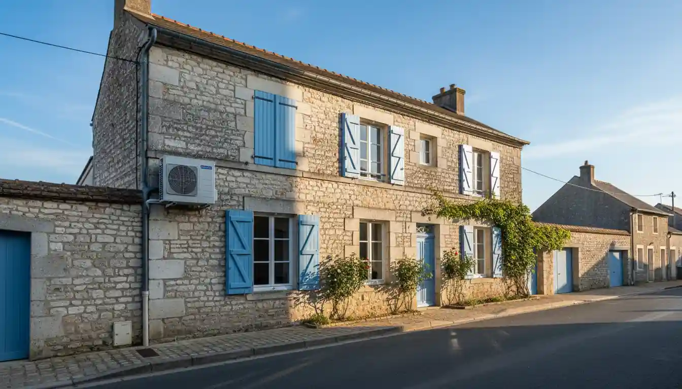 Installation pompe à chaleur à Niherne