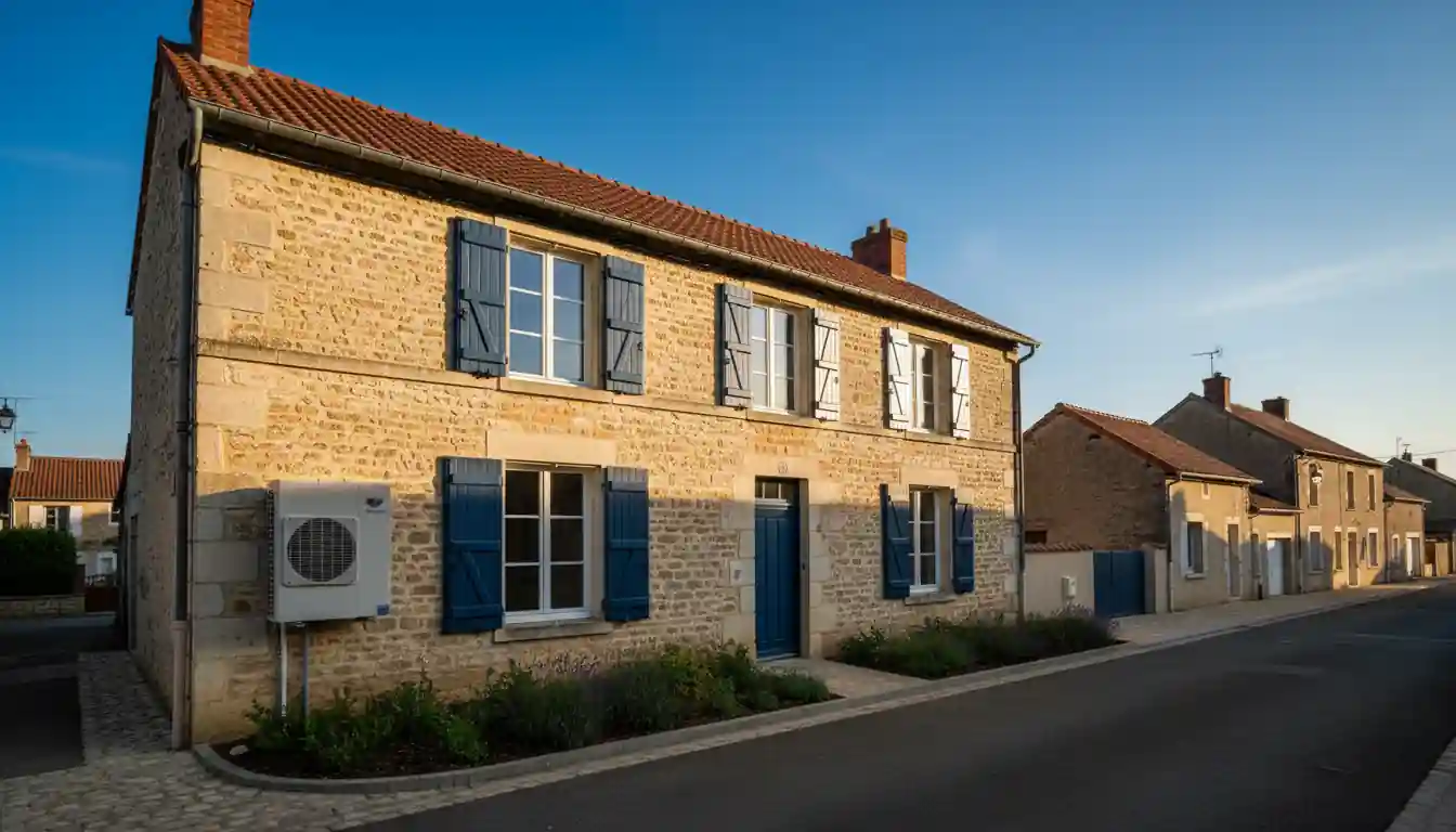 Installation pompe à chaleur à Sainte-Lizaigne
