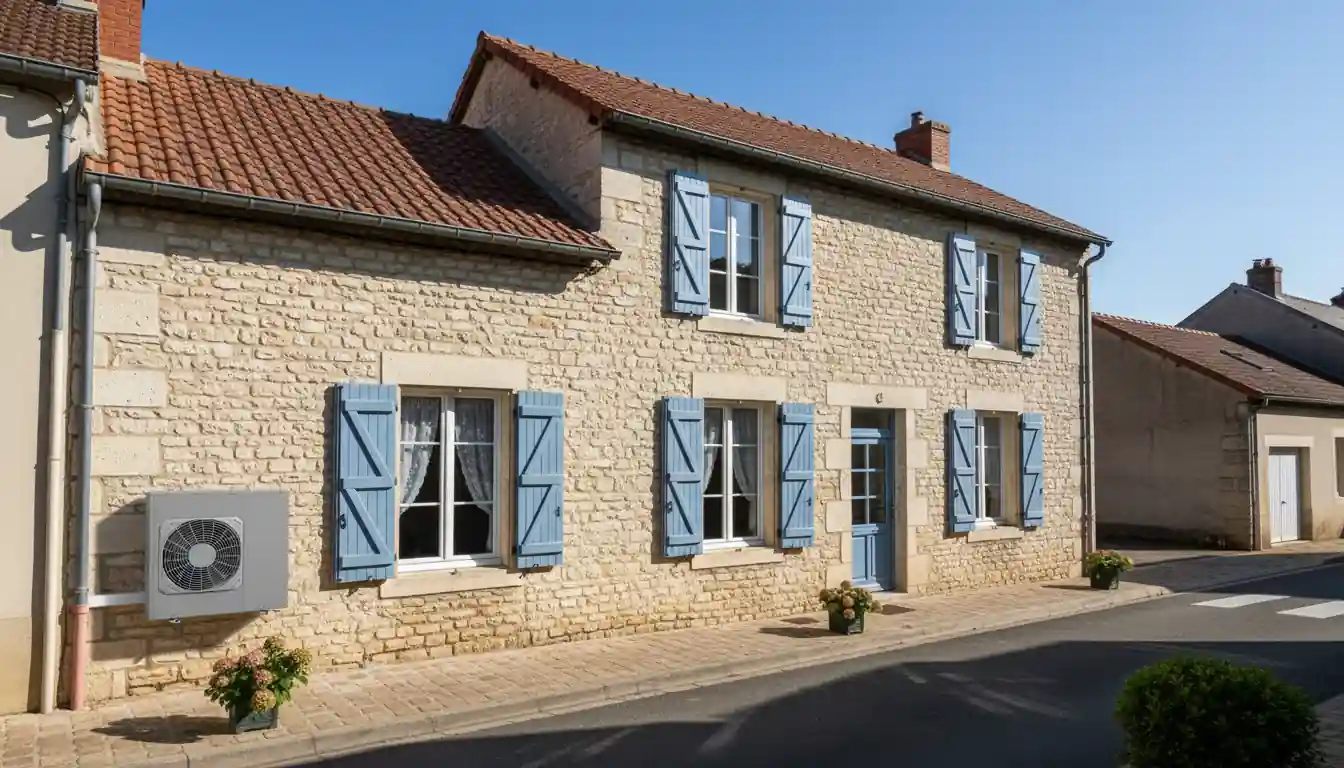 Installation pompe à chaleur à Vineuil